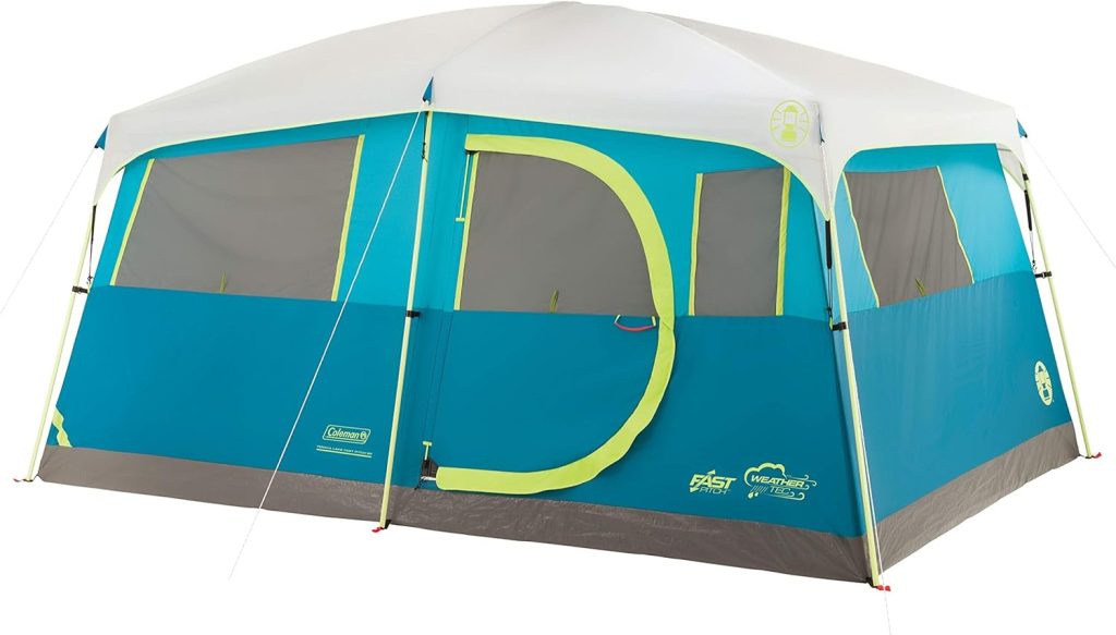 Best Camping Tents for Families: Coleman 8-Person Tent with Instant Setup