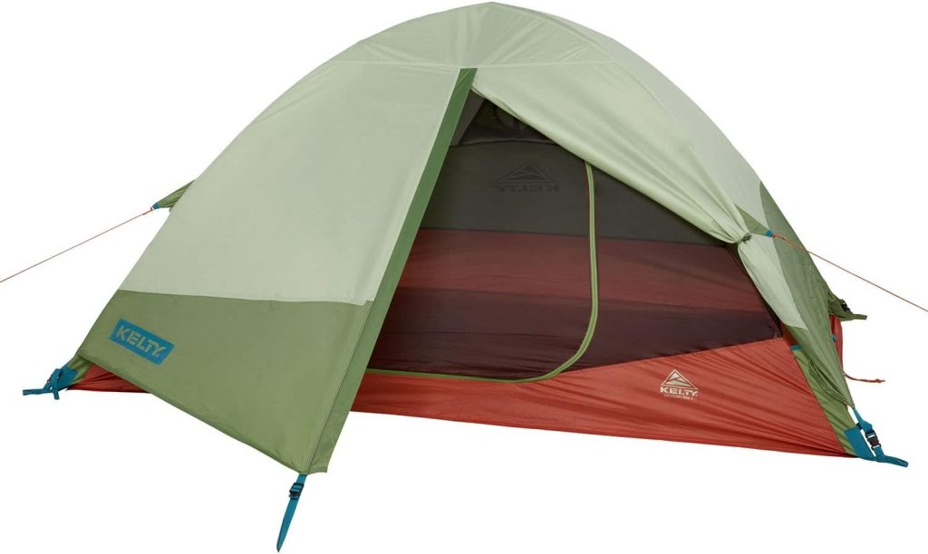 Kelty Tents Kelty Discovery Trail Backpacking Tent, Lightweight and Easy to Setup Backpacking Shelter with 2 Aluminum Poles, Single Door Single Vestibule, Stuff Sack Included
